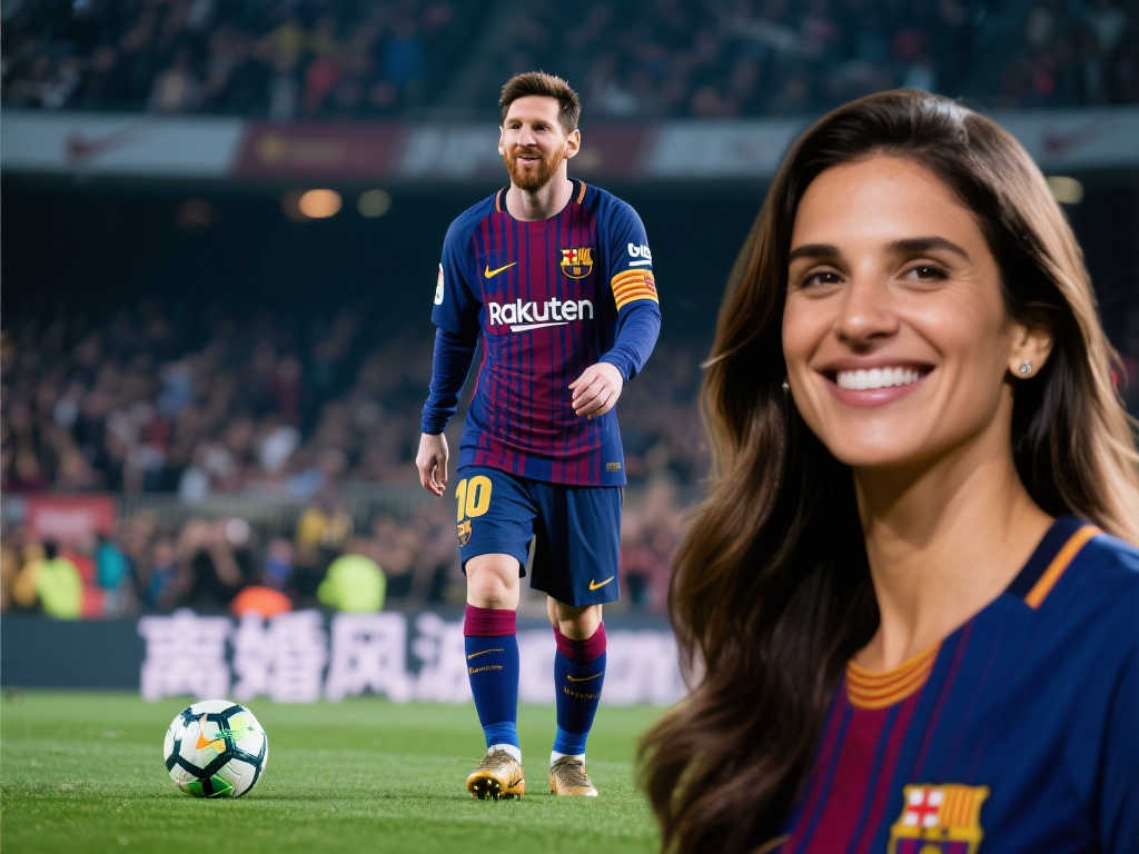 梅西婚姻危机：美女记者采访引发争议